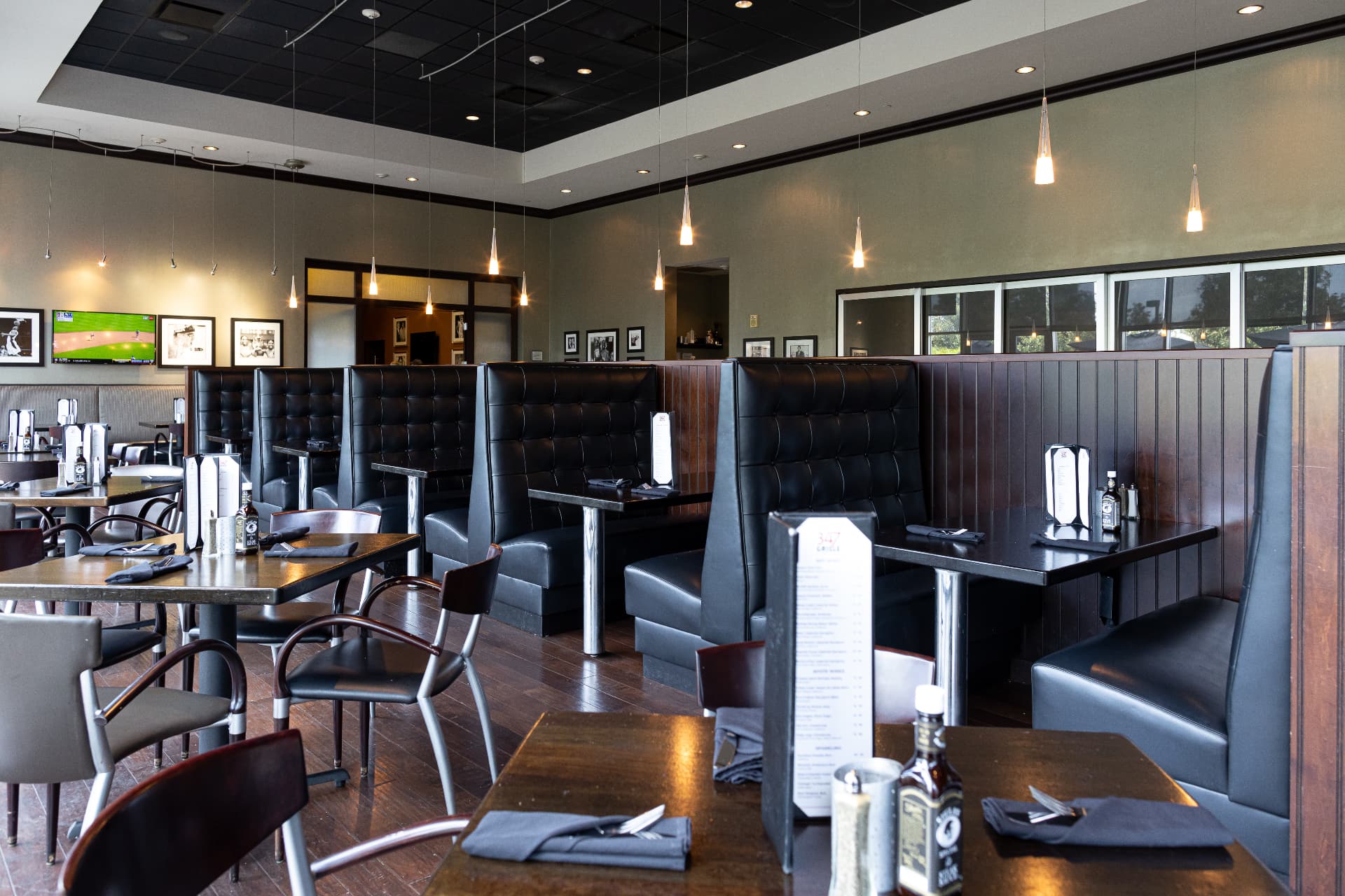 The dining room at Shula's 347 Grill
